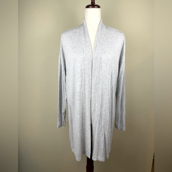 Soma weekend gray cardigan size large preowned - Picture 1 of 8